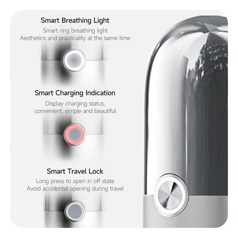 ENCHEN X5 Mini USB Shaver for Men IPX7 Waterproof Portable Electric Shaver Rechargeable Cordless Beard Shave Machine