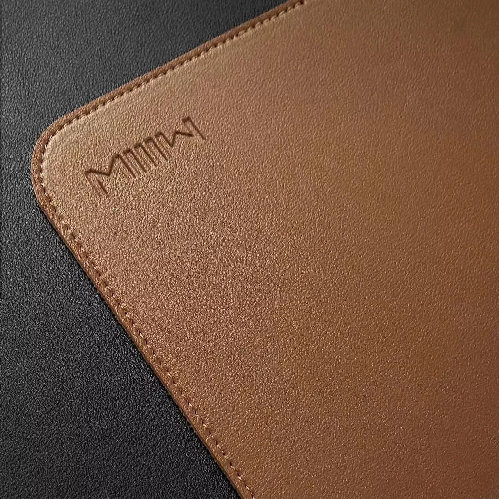 MIIIW OverSized Leather Cork Mouse Pad Waterproof  Large Desk Mouse Pad 900*400mm Office Mouse Pad Home
