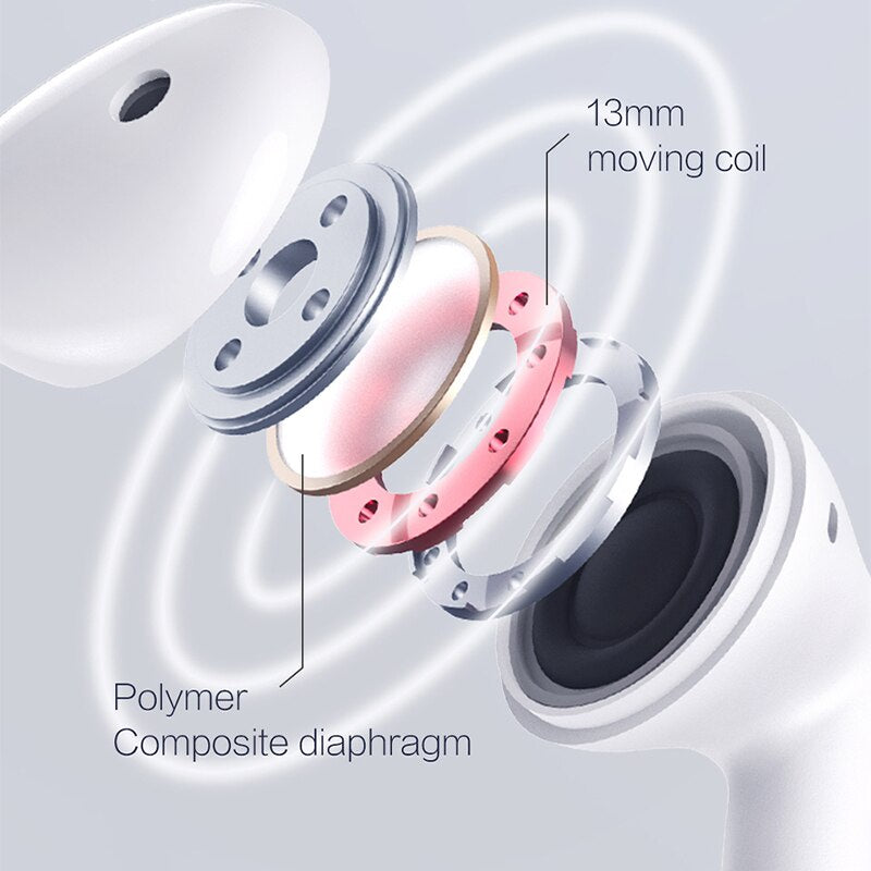 Miiiw Conch True Wireless Earphone W06 Marshmallow Bluetooth 5.0 Headset Small Body Comfortable In-Ear Great Dynamics