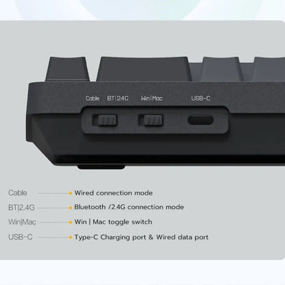 Miiiw POP Series Mechanical Keyboard 68-Key Z680cc Dual-mode Corded Gaming Office Keyboard Mechanical Keyboard