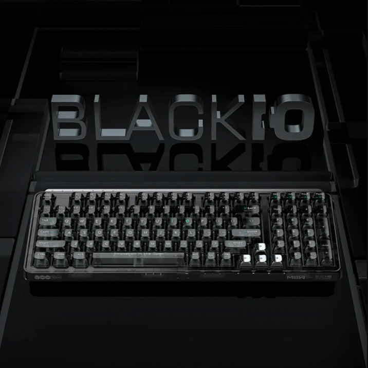 MIIIW BlackIO98 Customized Mechanical Keyboard Game Electric Competition MX Jellyfish Axis Wireless Gaming Keyboard RGB