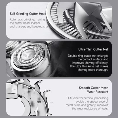 Enchen X7 Electric Shaver 3D Floating Shavers Beard Trimmer IPX7 waterproof ENCHEN USB Type-C Rechargeable X7