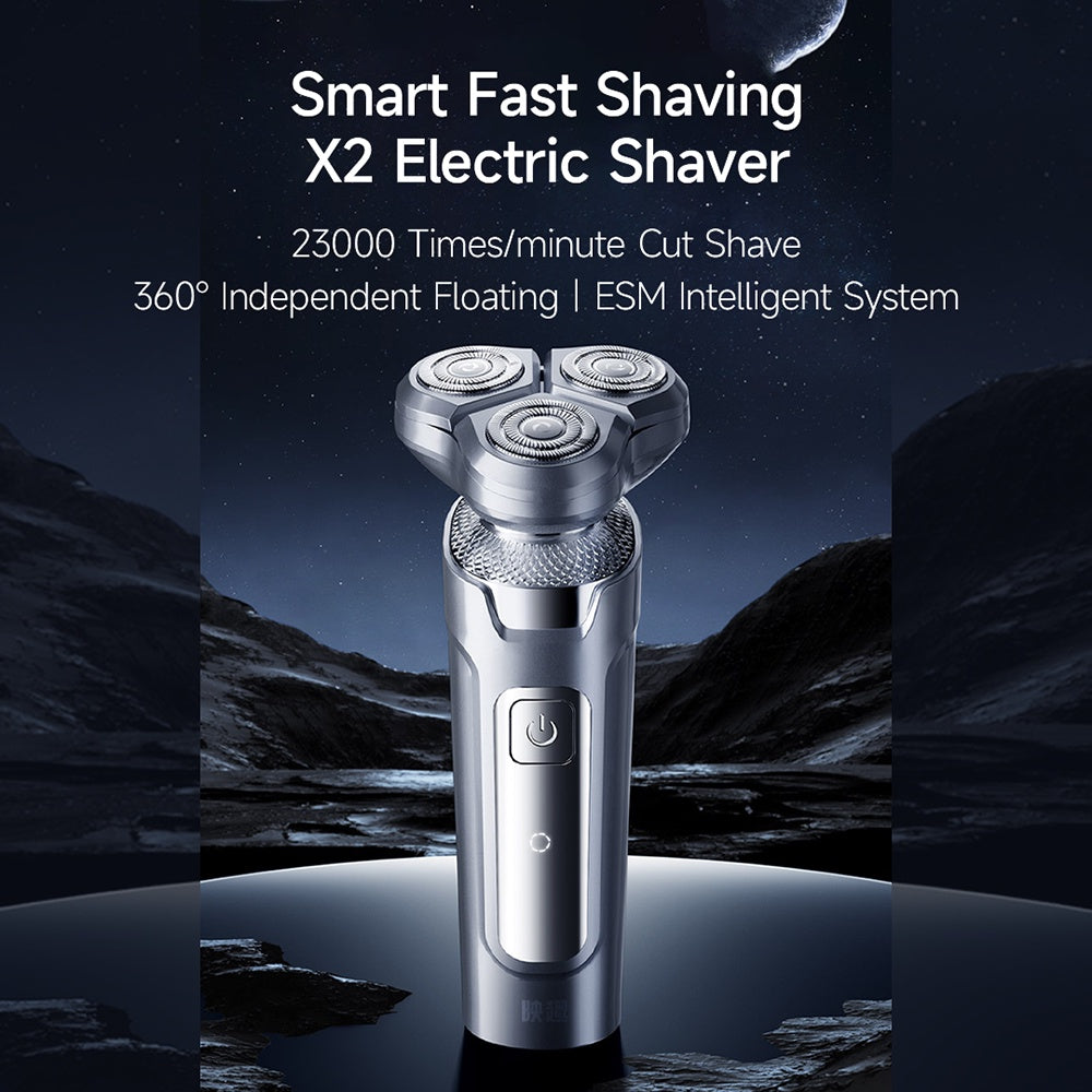ENCHEN Electric Shaver 3D Floating Shavers Beard Trimmer USB Type-C Rechargeable X2