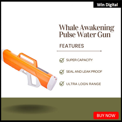 MIWAING Electric Toy Water Gun Diverse Trigger Mode Rechargeable High-pressure Water Bladder Outdoor Water Gun