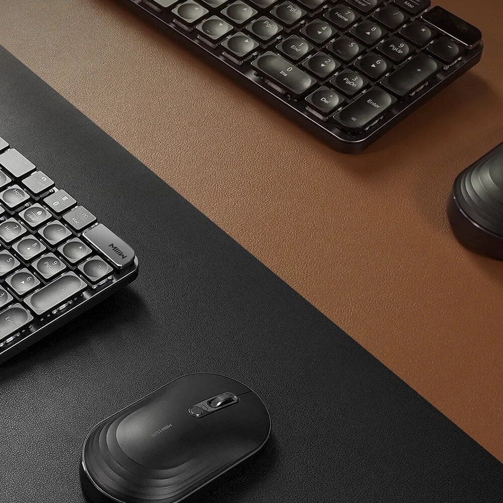 MIIIW OverSized Leather Cork Mouse Pad Waterproof  Large Desk Mouse Pad 900*400mm Office Mouse Pad Home