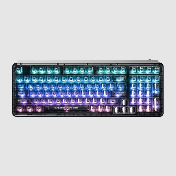 MIIIW BlackIO98 Customized Mechanical Keyboard Game Electric Competition MX Jellyfish Axis Wireless Gaming Keyboard RGB