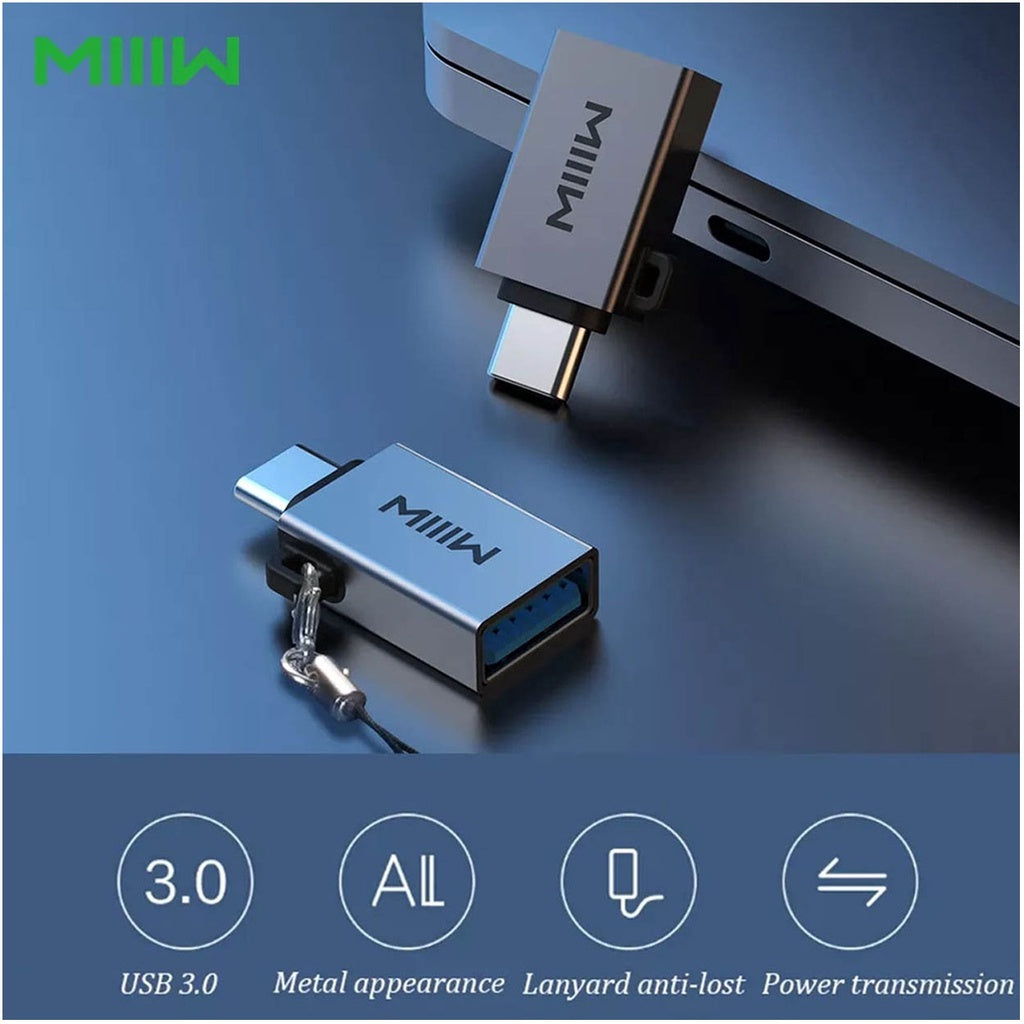 Youpin Miiiw USB 3.0 Type-C OTG Adapter Type C Male To USB Converter For USB OTG Connector