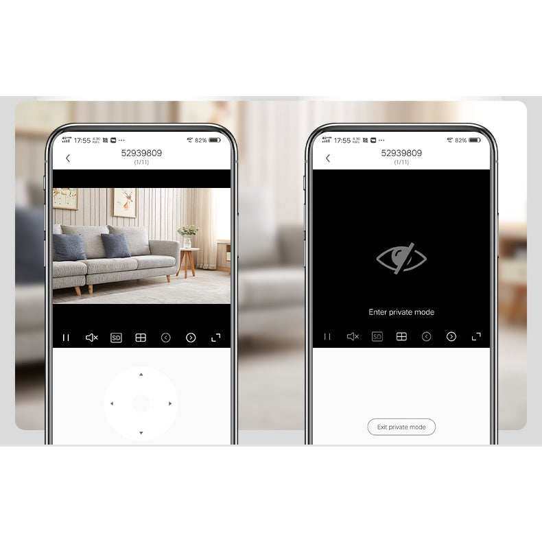 Xiaovv Q2 PTZ 2K Home Security CCTV IP Camera App Connectivity Motion 2 Local Years Warranty