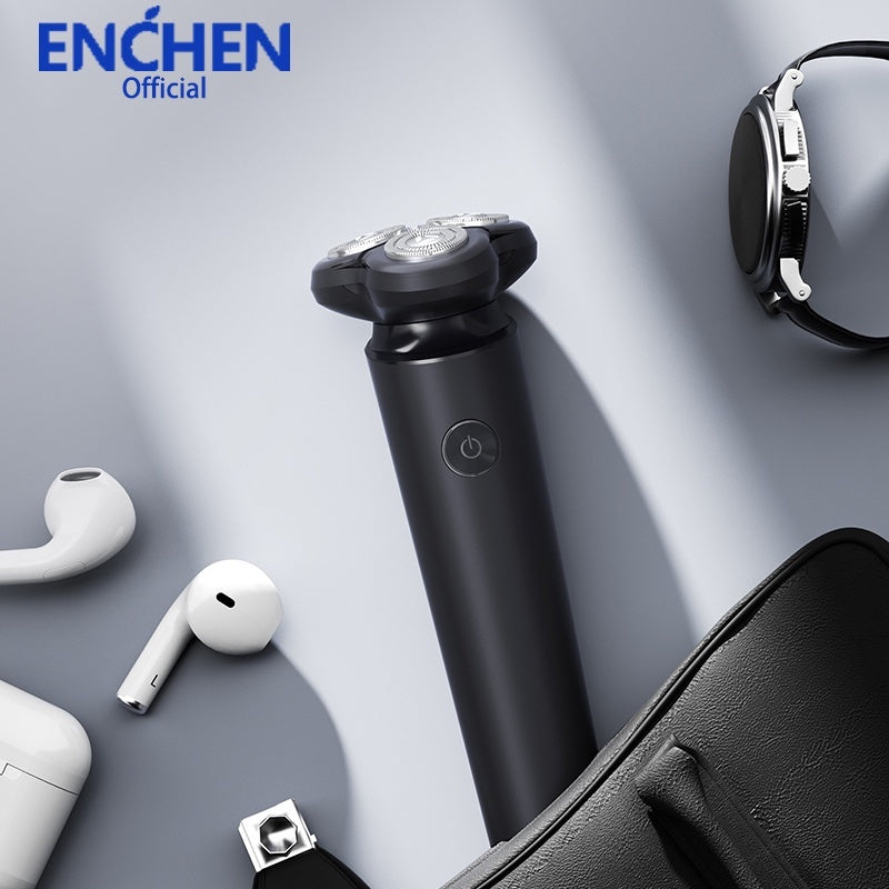 Enchen Electric Shaver Blackstone 7 Vitor Beard Trimmer Shaving Machine 3D Triple Blade Floating Razor Low Noise Design