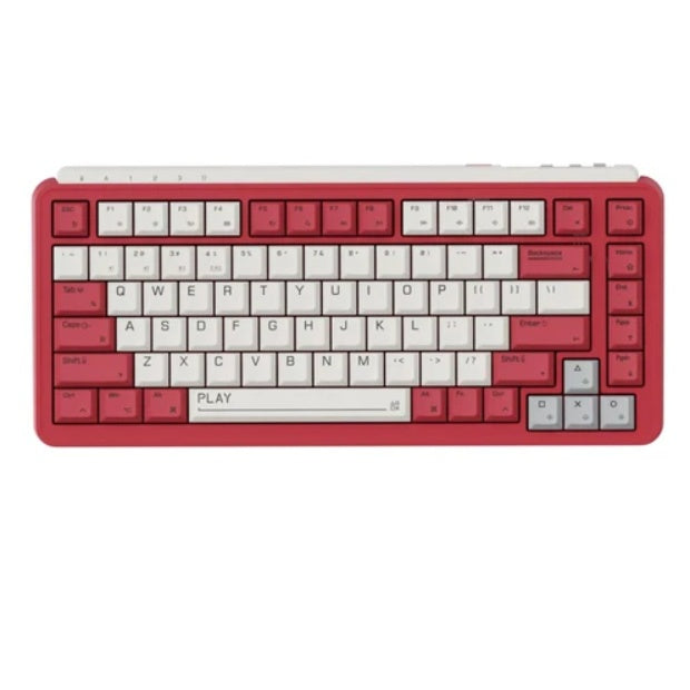 MIIIW ART Z830 Mechanical Keyboard 3-mode 83-keyS G Yellow PRO Axis Full-key Hot Swap BT 3.0 | BLE 5.0 Office Games