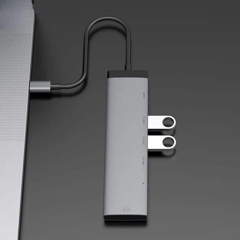 Youpin MIIIW 7 In 1 /5 In 1 USB-C Hub Docking Station Adapter HDMI PD3.0 Power Delivery 3 * USB 3.0 /SD