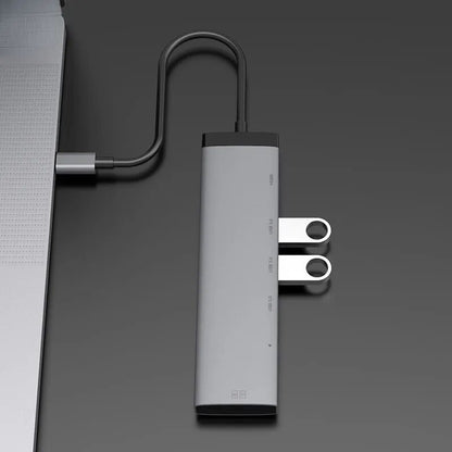 Youpin MIIIW 7 In 1 /5 In 1 USB-C Hub Docking Station Adapter HDMI PD3.0 Power Delivery 3 * USB 3.0 /SD