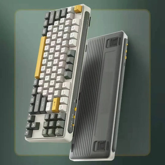 Xiaomi MIIIW Keyboard ART Z870 PRO 87-Keys Wireless Mechanical Keyboard 18-RGB Backlight 2.4G Bluetooth 3.0/5.0 3-Mode