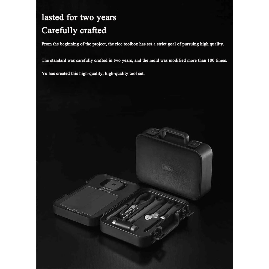 MIIIW T01 Maintenance Tool Box Multi-layer Suit Box Safe & Durable 6+2 Practical T Tool Box