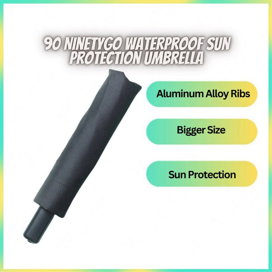 NINETYGO Practical Umbrella[Standard Edition]Sun Protection Windproof Rainproof Aluminum Alloy Ribs Bigger Size Umbrella
