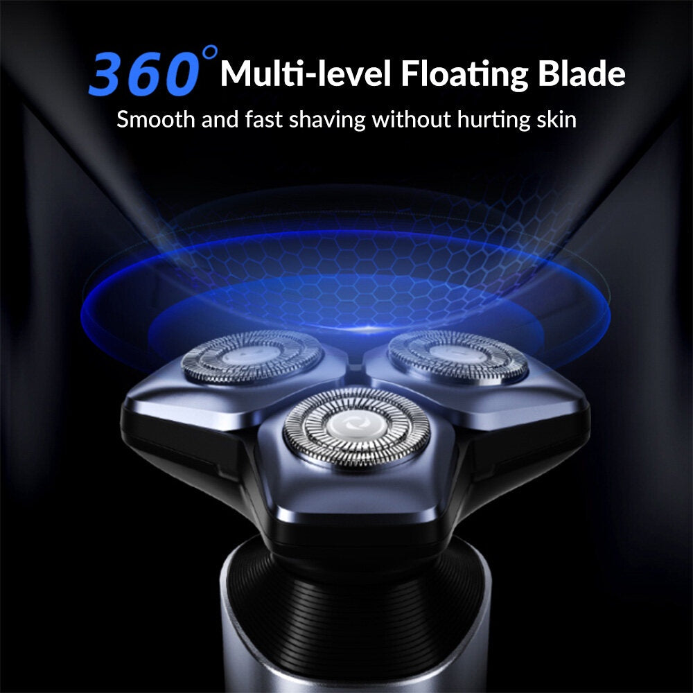 BK3000 Enchen Electric Smart Shaver Man Shaver Rechargeable ️Shark Fin Non SkidHandle Smooth & Fast Shaving