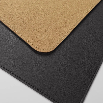 MIIIW OverSized Leather Cork Mouse Pad Waterproof  Large Desk Mouse Pad 900*400mm Office Mouse Pad Home
