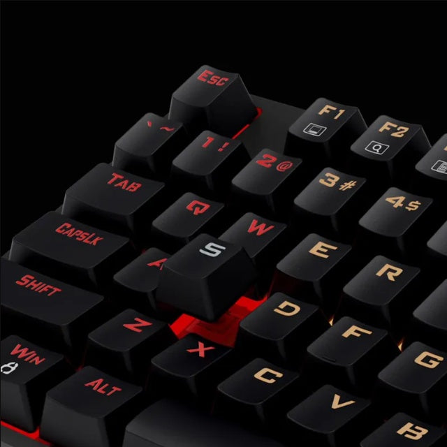 MiiiW Pop Series K1040 104-Key Wired Mechanical Keyboard With 9 Color Light Effect Mixed Color Tea Shaft | Red Shaft