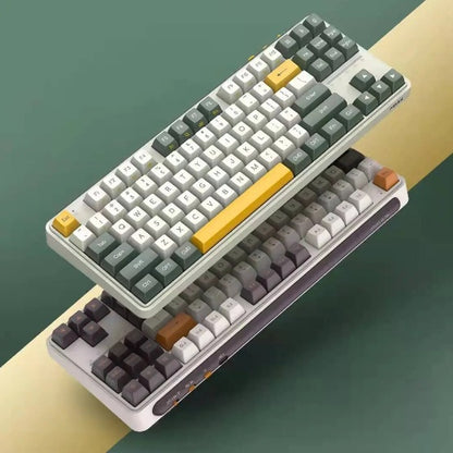 Xiaomi MIIIW Keyboard ART Z870 PRO 87-Keys Wireless Mechanical Keyboard 18-RGB Backlight 2.4G Bluetooth 3.0/5.0 3-Mode