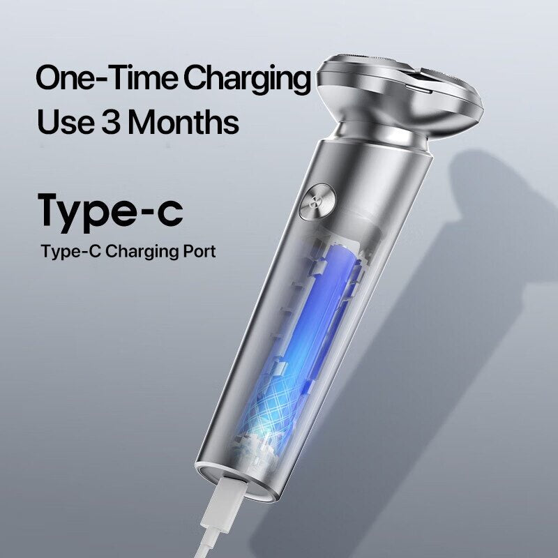 1 Year Warranty ENCHEN Electric Shaver X6 Razor Floating Blade IPX7 Wet & Dry Dual Use Face Clear Beard Shaving Machin