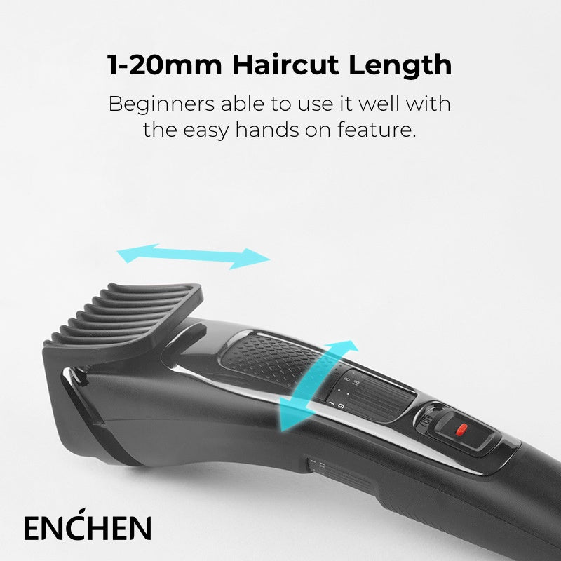 ENCHEN Sharp 3S Electric Hair Trimmer USB Rechargeable Professional Hair Trimmer Cutter for Men Adults Razor Trimmer
