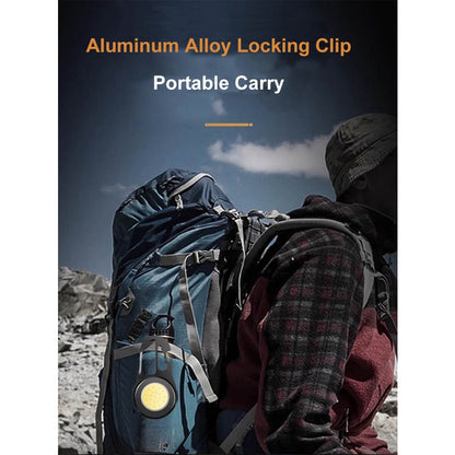 MIWAING 6 in 1 Multifunctional Portable Flashlight Aluminum-alloy Frame Rotatable High-Brightness Bottle Opener Multiple