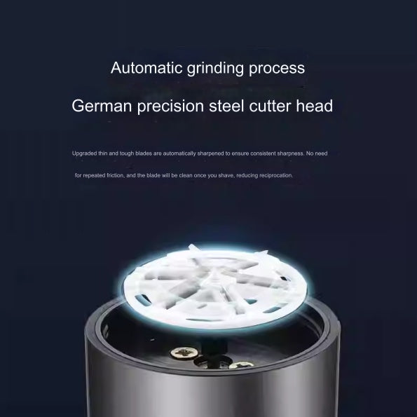 MIWAING Electric Portable Mini Shaver Rechargeable Portable Shave Men's Shaver IPX Washable Body Long