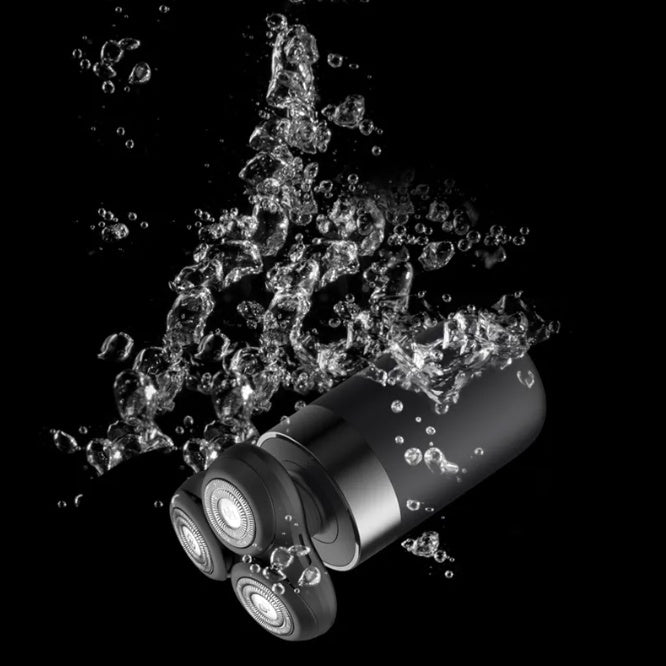 Huanxing S3 Electric Shaver 3 head magnetic levitation C Type Rechargeable Razor Washable Blade Wet Dry Man Shaver Beard