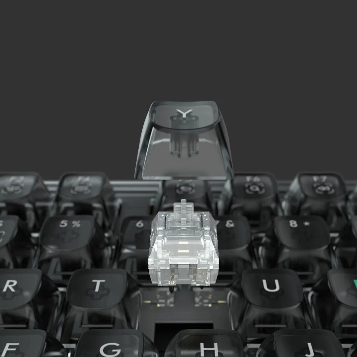 MIIIW BlackIO98 Customized Mechanical Keyboard Game Electric Competition MX Jellyfish Axis Wireless Gaming Keyboard RGB