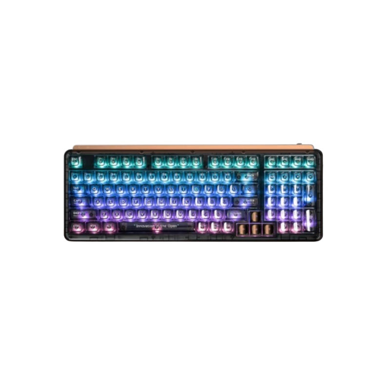 MIIIW BlackIO98 Customized Mechanical Keyboard Game Electric Competition MX Jellyfish Axis Wireless Gaming Keyboard RGB