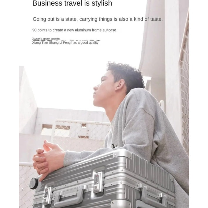 NINETYGO All Around Guard Solid Metal Corner Compressive Wear-resistant Work Hand Luggage