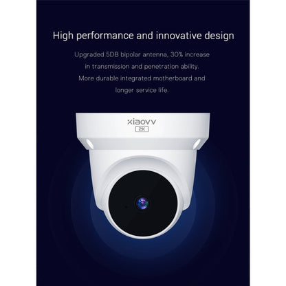 Xiaovv Smart PTZ Dome Camera Q1 1080P HD IP Camera Wifi Night Vision Home Smart Security Dome Video Surveillance