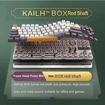 Xiaomi MIIIW Keyboard ART Z870 PRO 87-Keys Wireless Mechanical Keyboard 18-RGB Backlight 2.4G Bluetooth 3.0/5.0 3-Mode