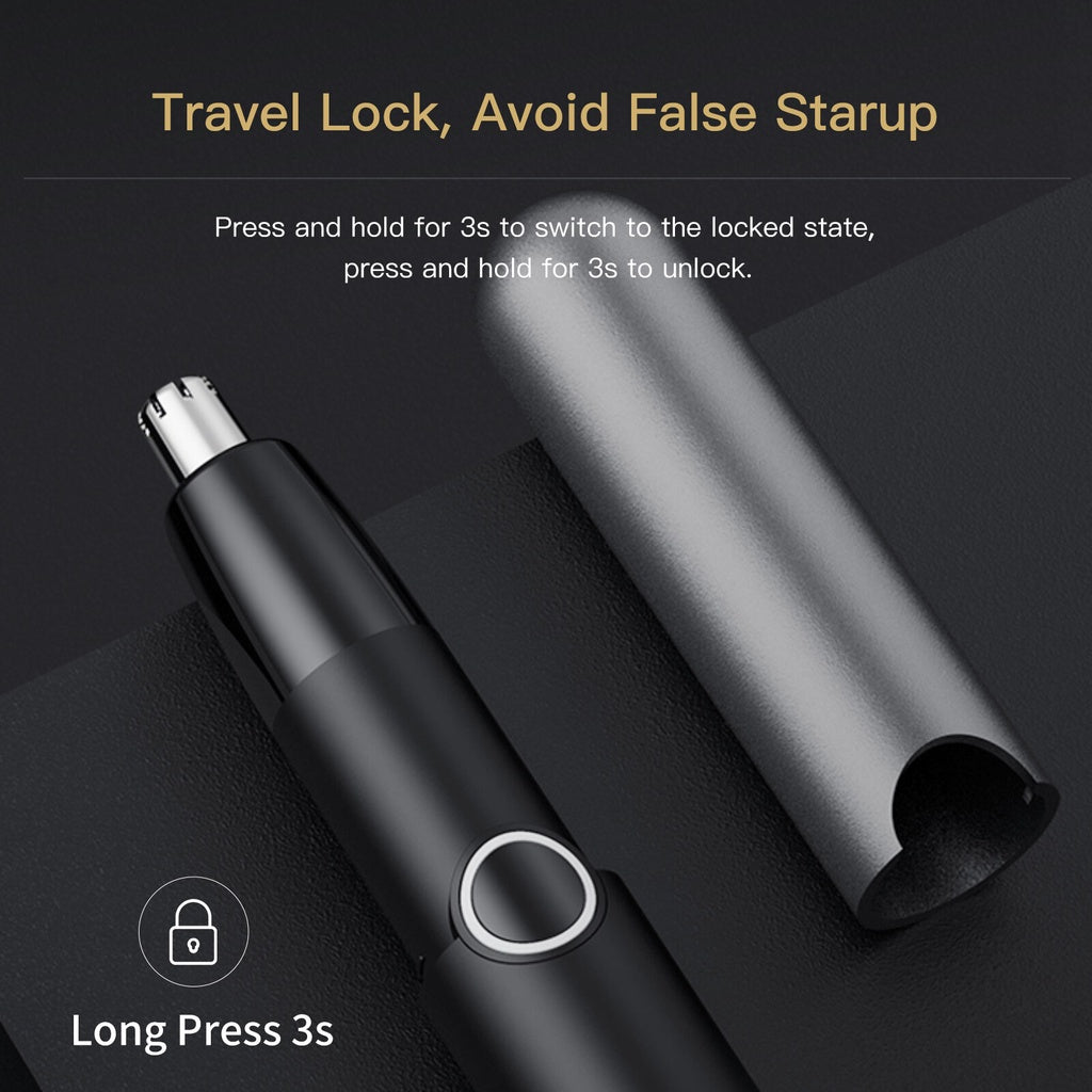 ENCHEN Mocha N Plus Electric Nose Hair Trimmer Surging Power Detachable Cutter Head Portable
IPX7 Waterproof