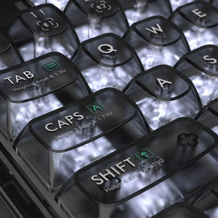 MIIIW BlackIO98 Customized Mechanical Keyboard Game Electric Competition MX Jellyfish Axis Wireless Gaming Keyboard RGB