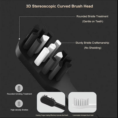 MIWAING Electric Sonic Toothbrush 99.99% Sterilization Rate IPX7 UV-C Desinfection Personal Care Electric Toothbrush