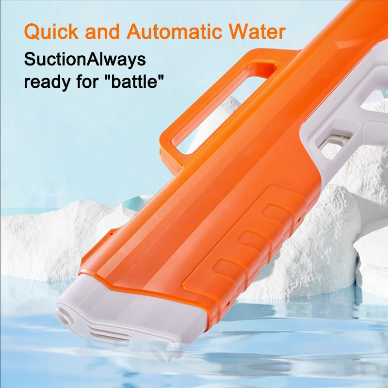 MIWAING Electric Toy Water Gun Diverse Trigger Mode Rechargeable High-pressure Water Bladder Outdoor Water Gun