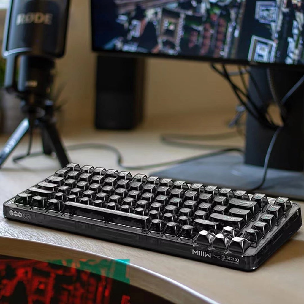 Youpin MIIIW BlackIO 83 Customized Mechanical Keyboard Competition MX Jellyfish Axis Gaming  Keyboard