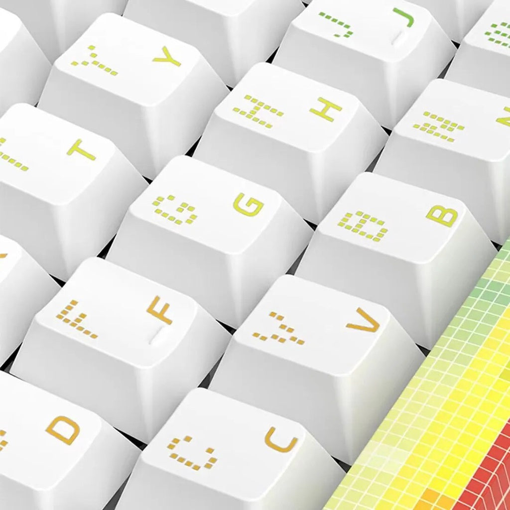 MIIIW ART Z980PRO | Z830PRO Rainbow Pixel Mechanical Keyboard Bluetooth Gasket Structrue+ 3.0/5.0 2.4G Wireless RGB