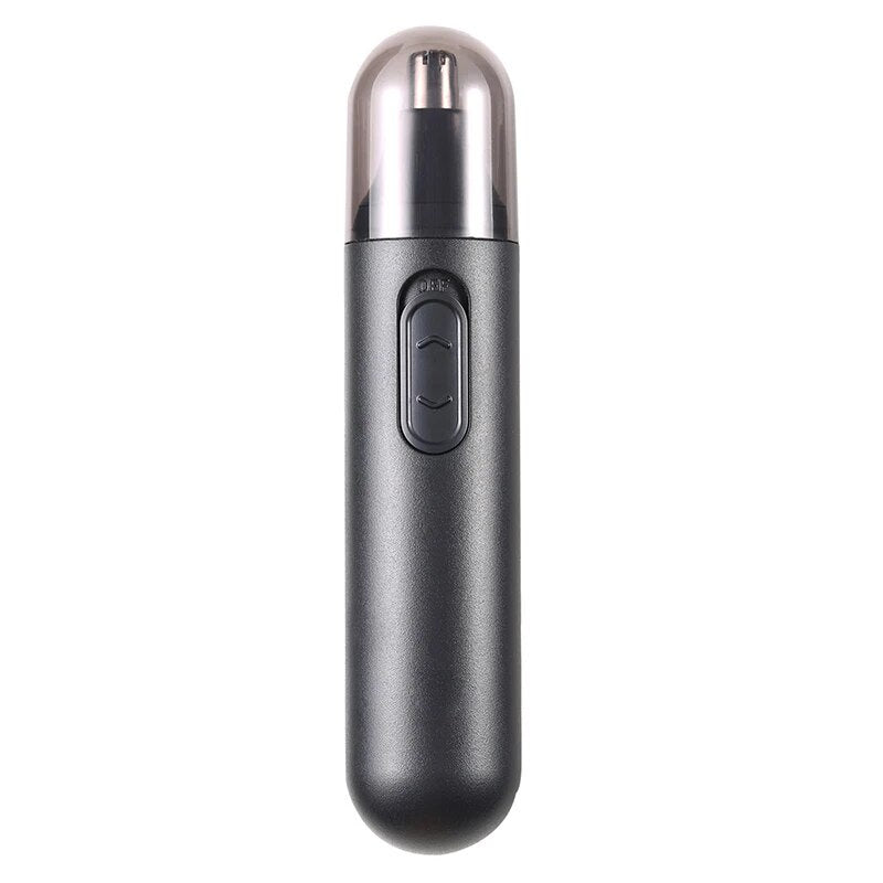 MIWAING 360° Nose Hair Trimmer Stainless Steel R-shaped Cutter Head Portable Washable Arched Cutter Head