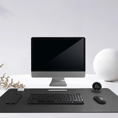 MIIIW OverSized Leather Cork Mouse Pad Waterproof  Large Desk Mouse Pad 900*400mm Office Mouse Pad Home