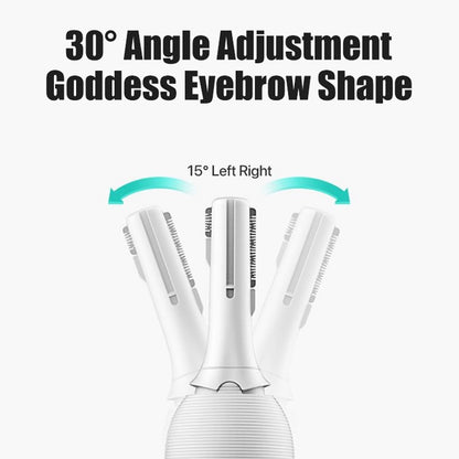 Enchen Mocha D Electric Hair Epilator 30° Adjustment Triple Protection Baby Hair Etc Multi-purpose Use Shaver