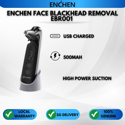 Enchen EBR001 Face Blackhead Removal Rechargeable Three Suction Mode BlackHead Remover Tool Women Man