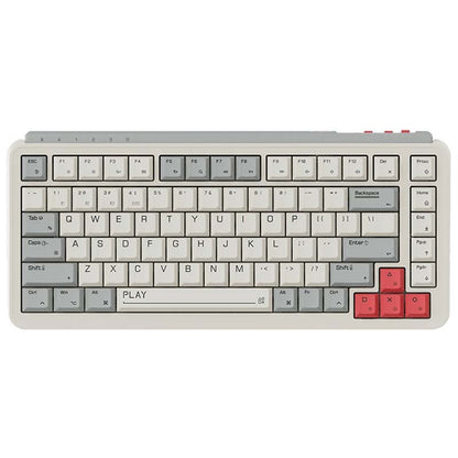 MIIIW ART Z830 Mechanical Keyboard 3-mode 83-keyS G Yellow PRO Axis Full-key Hot Swap BT 3.0 | BLE 5.0 Office Games