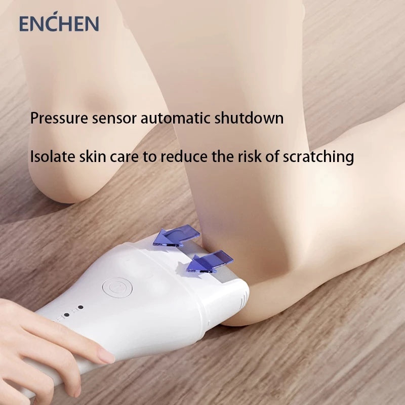 Enchen Rock Foot Callus Remover Exfoliates IPX6 Waterproof Dead Skin Remover Electric Foot Grinder