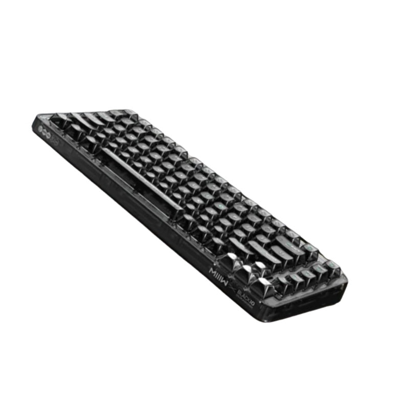 MIIIW BlackIO98 Customized Mechanical Keyboard Game Electric Competition MX Jellyfish Axis Wireless Gaming Keyboard RGB