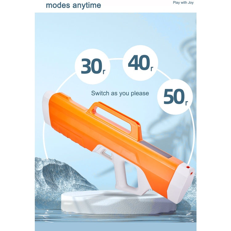 MIWAING Electric Toy Water Gun Diverse Trigger Mode Rechargeable High-pressure Water Bladder Outdoor Water Gun