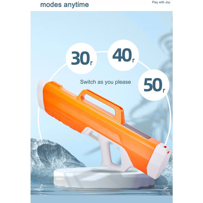 MIWAING Electric Toy Water Gun Diverse Trigger Mode Rechargeable High-pressure Water Bladder Outdoor Water Gun