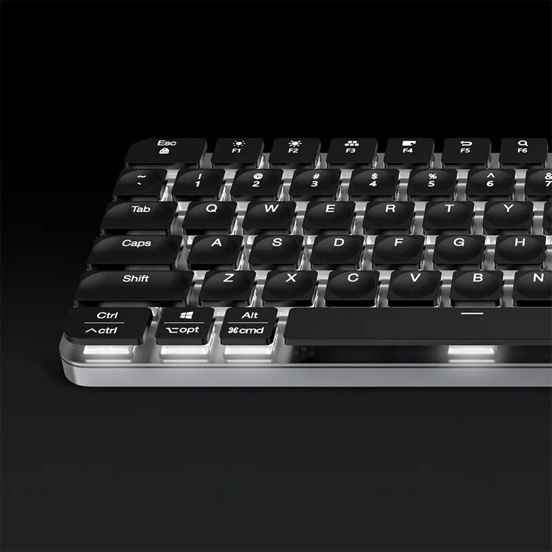 MIIIW K10 Mechanical Keyboard PRO Dual Mode & Low-profile Bluetooth 2.4G Gaming Office Keyboard Slim Design