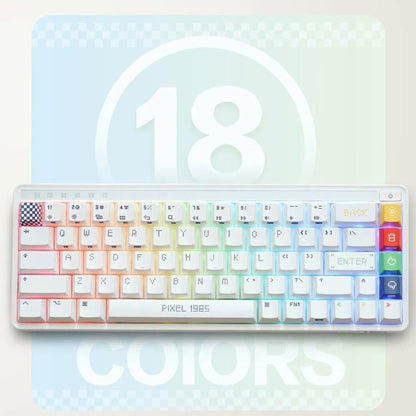 Youpin MIIIW ART Series Mechanical keyboard Z680 Pixel1985 Full Match Mechanical Keyboard Bluetooth 3.0/3.5/2.4G
